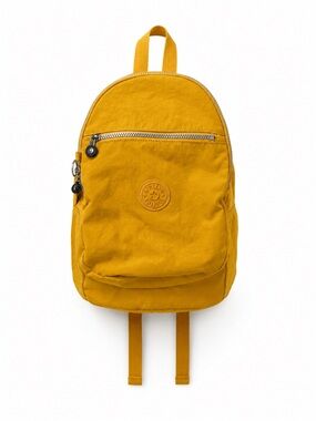 Kipling Yellow Interior Tote with Gray Lining